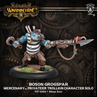 boson grogspar mercenary privateer trollkin character solo